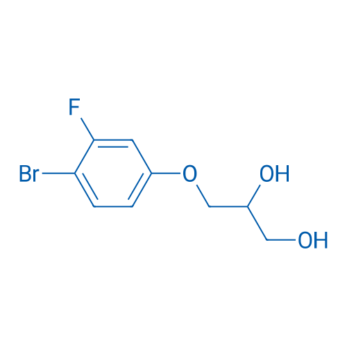 3-(4-Bromo-3-fluorophenoxy)propane-1,2-diol 5g