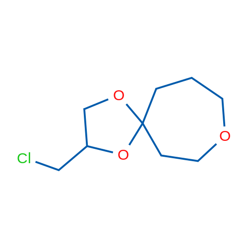 2-(Chloromethyl)-1,4,8-trioxaspiro[4.6]undecane 1g