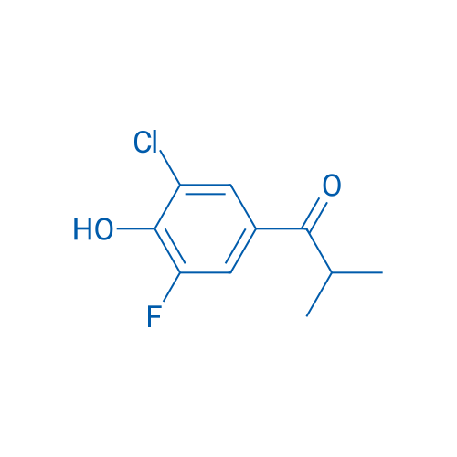 1-(3-Chloro-5-fluoro-4-hydroxyphenyl)-2-methylpropan-1-one 5g