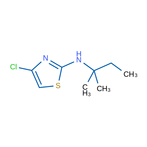 4-Chloro-N-(2-methylbutan-2-yl)-1,3-thiazol-2-amine 1g