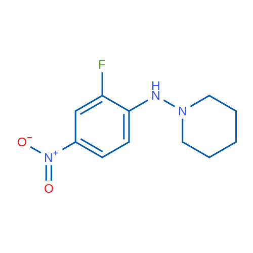 N-(2-Fluoro-4-nitrophenyl)piperidin-1-amine 1g