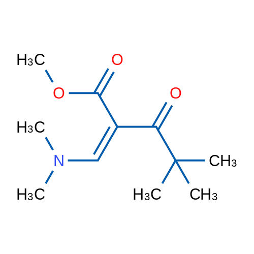 Methyl (2Z)-2-[(dimethylamino)methylidene]-4,4-dimethyl-3-oxopentanoate 1g