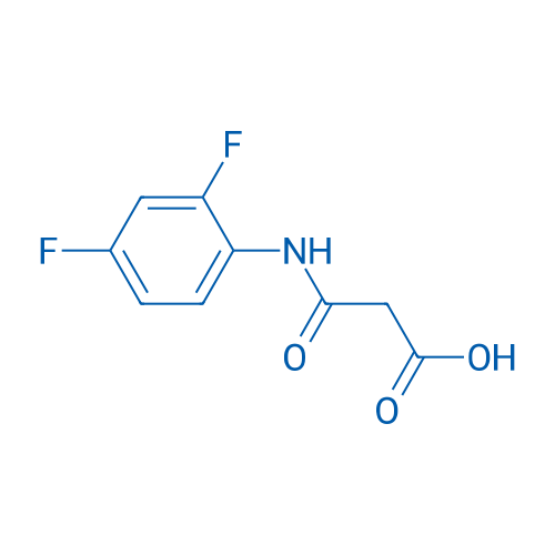 2-[(2,4-Difluorophenyl)carbamoyl]acetic acid 1g