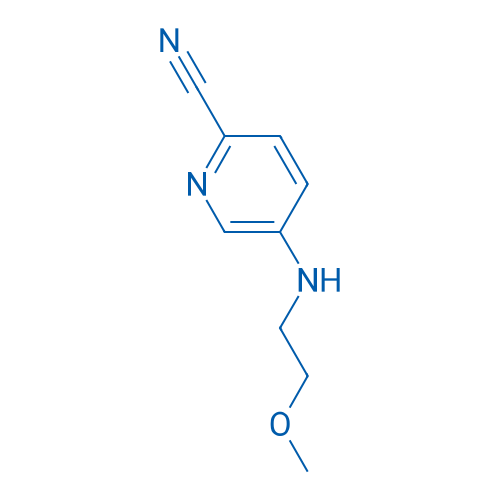5-[(2-Methoxyethyl)amino]pyridine-2-carbonitrile 1g