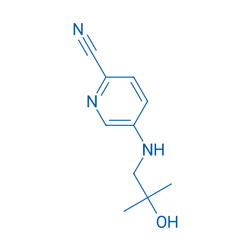 5-[(2-Hydroxy-2-methylpropyl)amino]pyridine-2-carbonitrile 5g