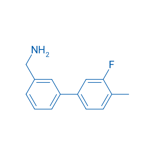 (3'-Fluoro-4'-methyl-[1,1'-biphenyl]-3-yl)methanamine 1g