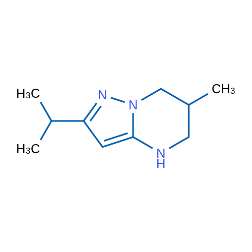 6-Methyl-2-(propan-2-yl)-4H,5H,6H,7H-pyrazolo[1,5-a]pyrimidine 1g