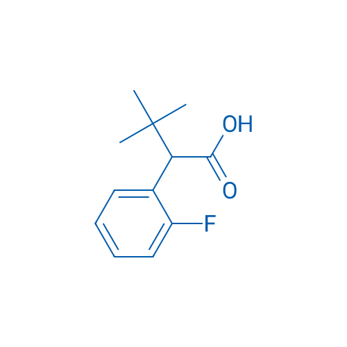 2-(2-Fluorophenyl)-3,3-dimethylbutanoic acid 50mg