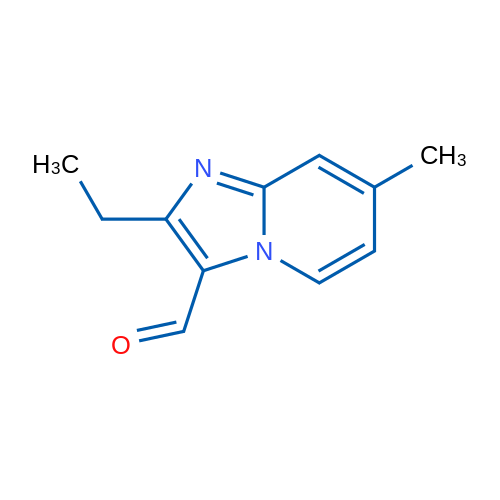 2-Ethyl-7-methylimidazo[1,2-a]pyridine-3-carbaldehyde 1g