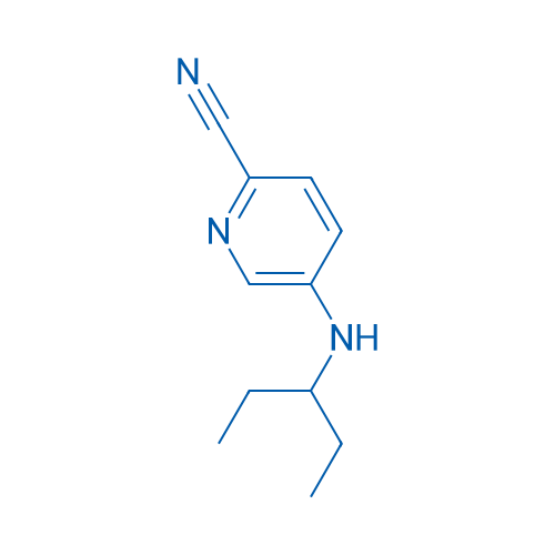 5-[(Pentan-3-yl)amino]pyridine-2-carbonitrile 1g