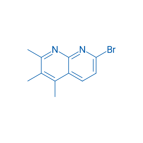 7-Bromo-2,3,4-trimethyl-1,8-naphthyridine 1g