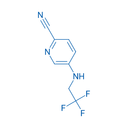 5-[(2,2,2-Trifluoroethyl)amino]pyridine-2-carbonitrile 1g