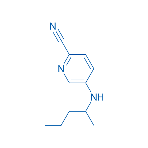 5-[(Pentan-2-yl)amino]pyridine-2-carbonitrile 1g