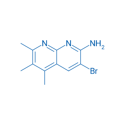 3-Bromo-5,6,7-trimethyl-1,8-naphthyridin-2-amine 1g