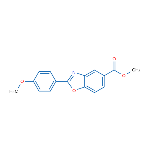 Methyl 2-(4-methoxyphenyl)benzo[d]oxazole-5-carboxylate 1g