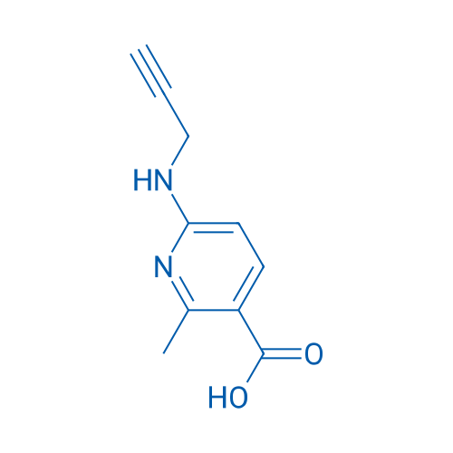 2-Methyl-6-[(prop-2-yn-1-yl)amino]pyridine-3-carboxylic acid 1g