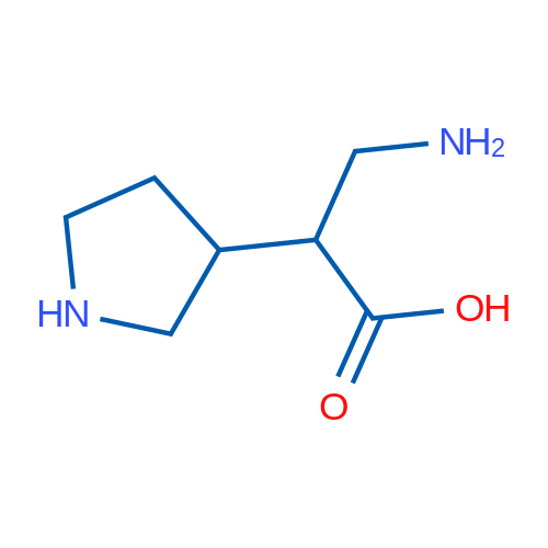 3-Amino-2-(pyrrolidin-3-yl)propanoic acid 1g