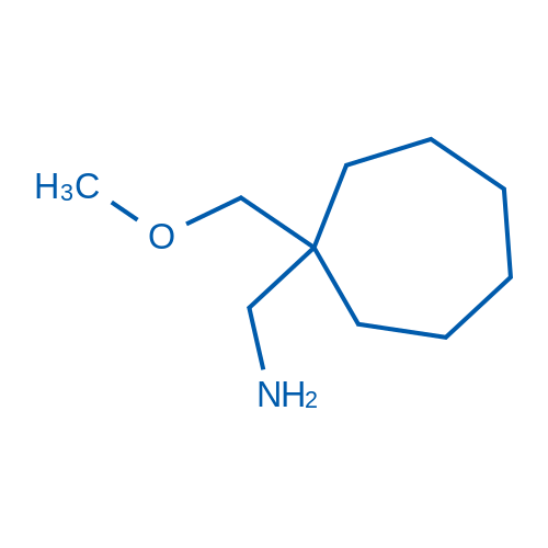 (1-(Methoxymethyl)cycloheptyl)methanamine 100mg
