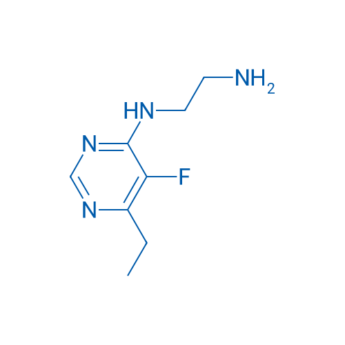 N1-(6-Ethyl-5-fluoropyrimidin-4-yl)ethane-1,2-diamine 1g