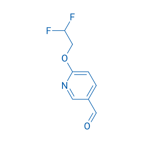 6-(2,2-Difluoroethoxy)nicotinaldehyde 100mg