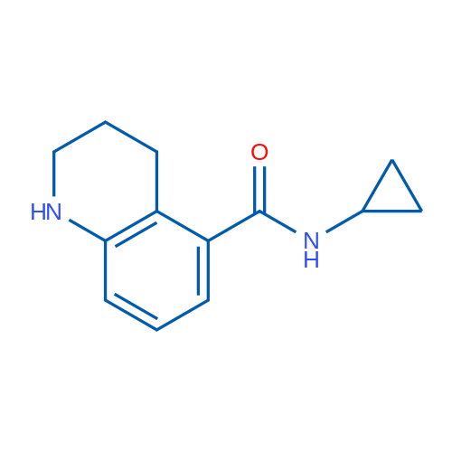 N-Cyclopropyl-1,2,3,4-tetrahydroquinoline-5-carboxamide 1g