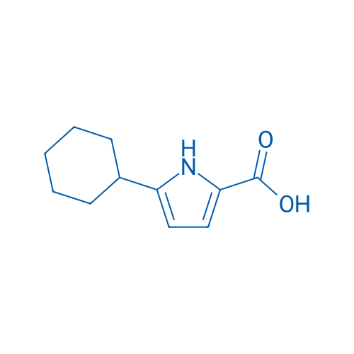 5-Cyclohexyl-1H-pyrrole-2-carboxylic acid 250mg