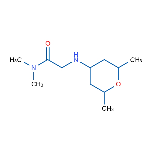 2-[(2,6-Dimethyloxan-4-yl)amino]-N,N-dimethylacetamide 1g