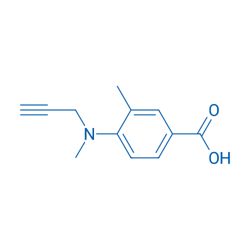 3-Methyl-4-[methyl(prop-2-yn-1-yl)amino]benzoic acid 1g