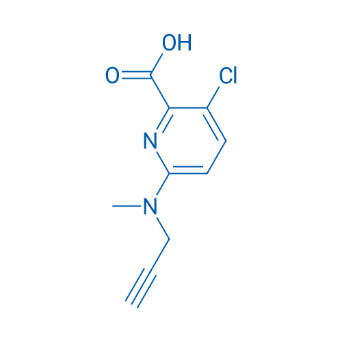 3-Chloro-6-[methyl(prop-2-yn-1-yl)amino]pyridine-2-carboxylic acid 1g