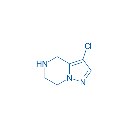 3-Chloro-4H,5H,6H,7H-pyrazolo[1,5-a]pyrazine 1g