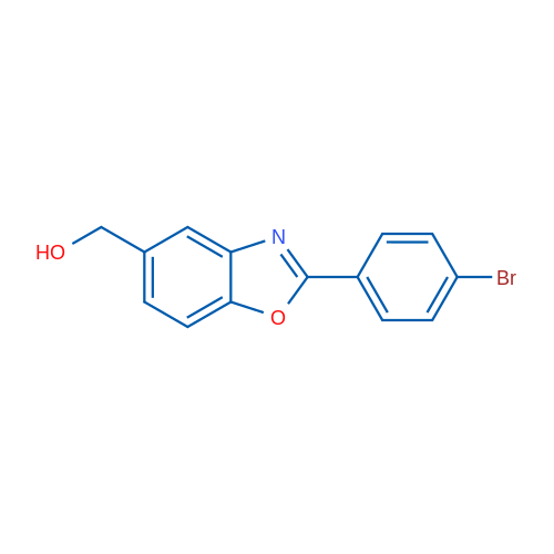 (2-(4-Bromophenyl)benzo[d]oxazol-5-yl)methanol 1g
