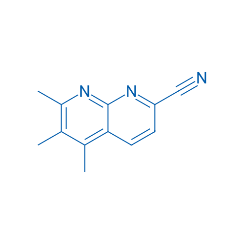 5,6,7-Trimethyl-1,8-naphthyridine-2-carbonitrile 1g