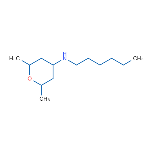 N-Hexyl-2,6-dimethyloxan-4-amine 1g