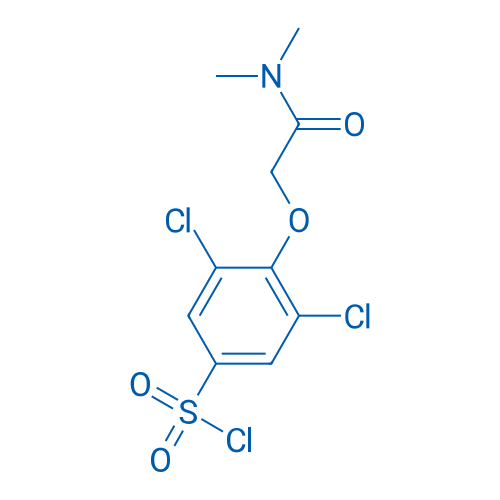 3,5-Dichloro-4-(2-(dimethylamino)-2-oxoethoxy)benzenesulfonyl chloride 100mg