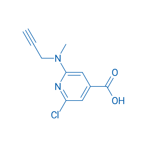 2-Chloro-6-[methyl(prop-2-yn-1-yl)amino]pyridine-4-carboxylic acid 1g