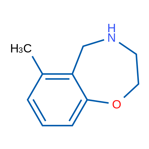 6-Methyl-2,3,4,5-tetrahydro-1,4-benzoxazepine 1g