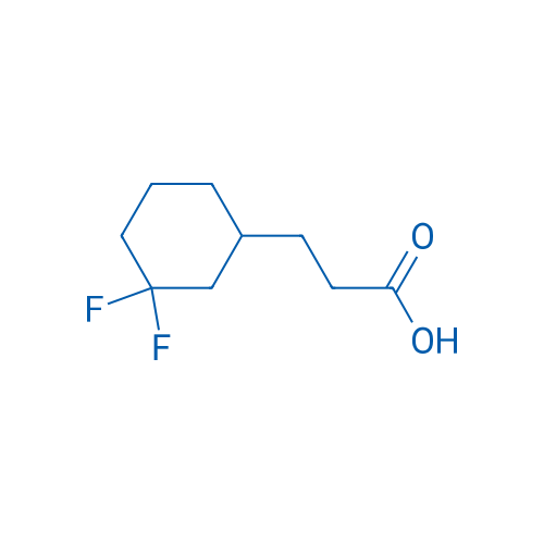 3-(3,3-Difluorocyclohexyl)propanoic acid 1g
