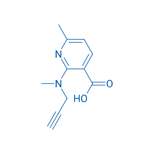 6-Methyl-2-[methyl(prop-2-yn-1-yl)amino]pyridine-3-carboxylic acid 1g