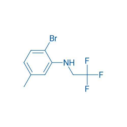 2-Bromo-5-methyl-n-(2,2,2-trifluoroethyl)aniline 1g