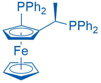 (1Rp)-1-(Diphenylphosphino)-2-[(1R)-1-(diphenylphosphino)ethyl]ferrocene 1g