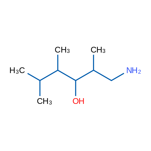 1-Amino-2,4,5-trimethylhexan-3-ol 1g