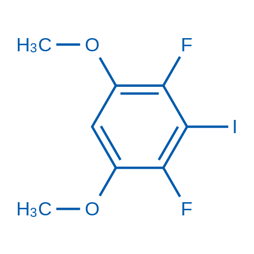 2,4-Difluoro-3-iodo-1,5-dimethoxybenzene 5g