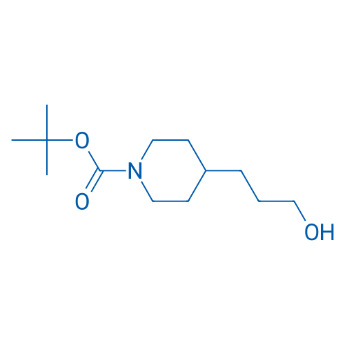 tert-Butyl 4-(3-hydroxypropyl)tetrahydro-1(2H)-pyridinecarboxylate 250mg