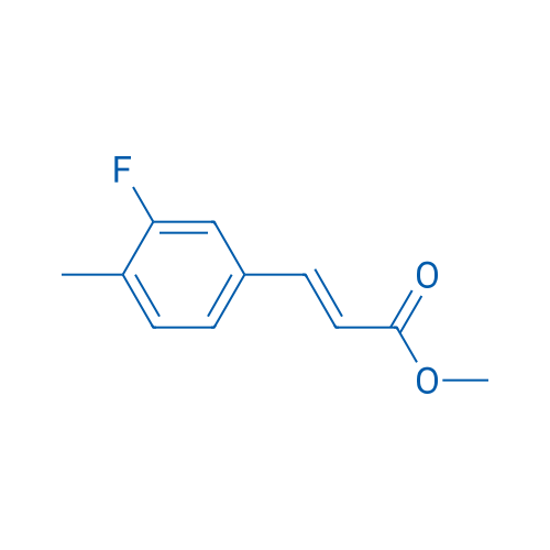 Methyl 3-(3-fluoro-4-methylphenyl)acrylate 250mg
