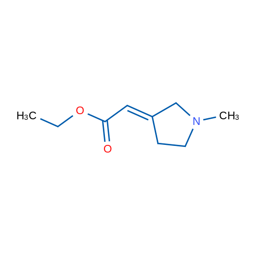 Ethyl 2-(1-methylpyrrolidin-3-ylidene)acetate 1g