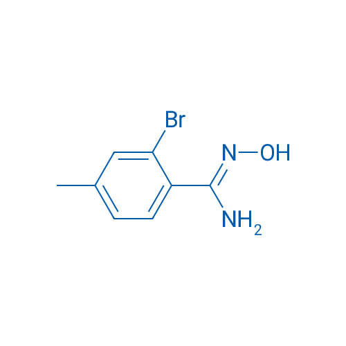 (Z)-2-bromo-n'-hydroxy-4-methylbenzene-1-carboximidamide 1g