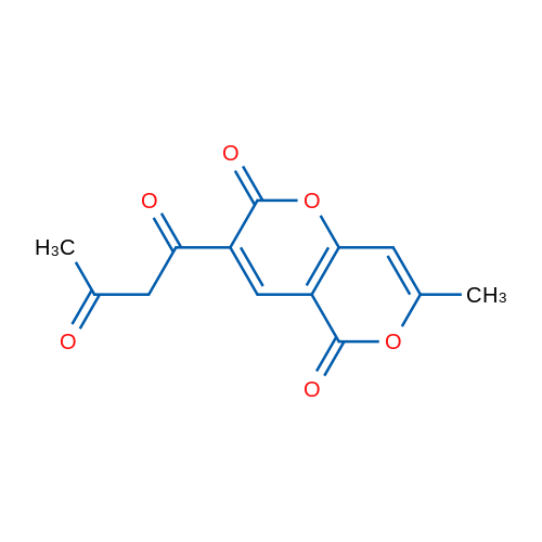 7-Methyl-3-(3-oxobutanoyl)-2H,5H-pyrano[3,2-c]pyran-2,5-dione 10mg