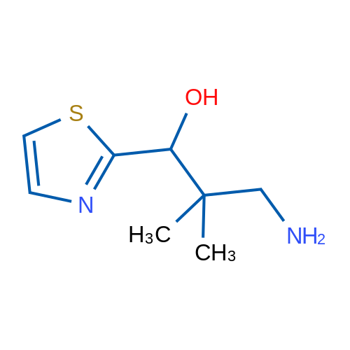 3-Amino-2,2-dimethyl-1-(1,3-thiazol-2-yl)propan-1-ol 1g