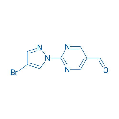 2-(4-Bromo-1h-pyrazol-1-yl)pyrimidine-5-carbaldehyde 1g