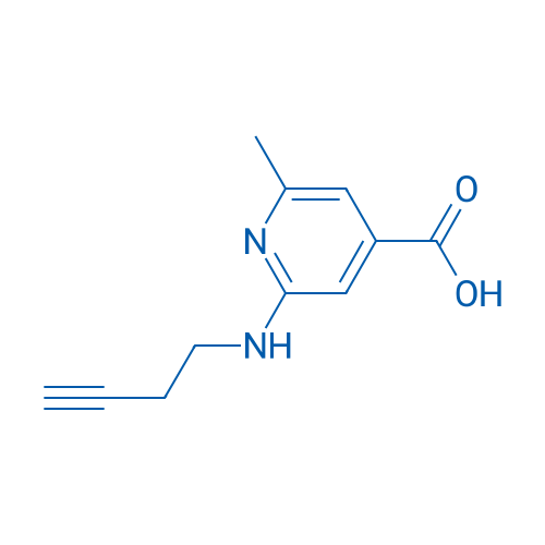 2-[(But-3-yn-1-yl)amino]-6-methylpyridine-4-carboxylic acid 1g